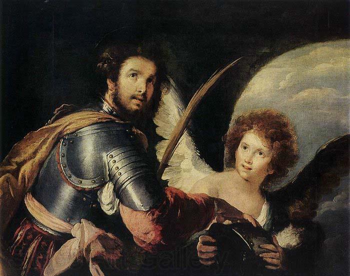 Bernardo Strozzi St Maurice and the Angel